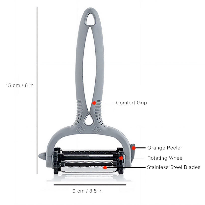 3-in-1 MultiBlade Peeler