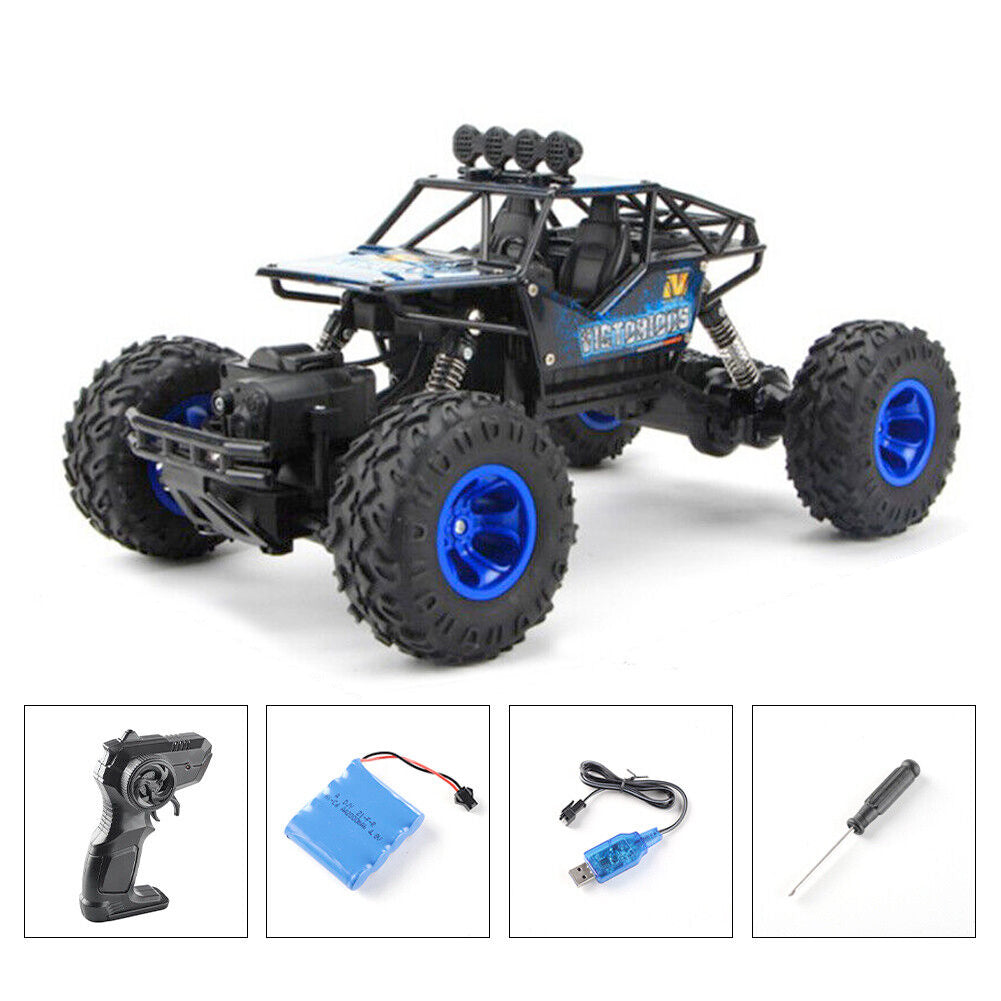 Rock Crawler 4x4 Radio-Controlled Monster Truck