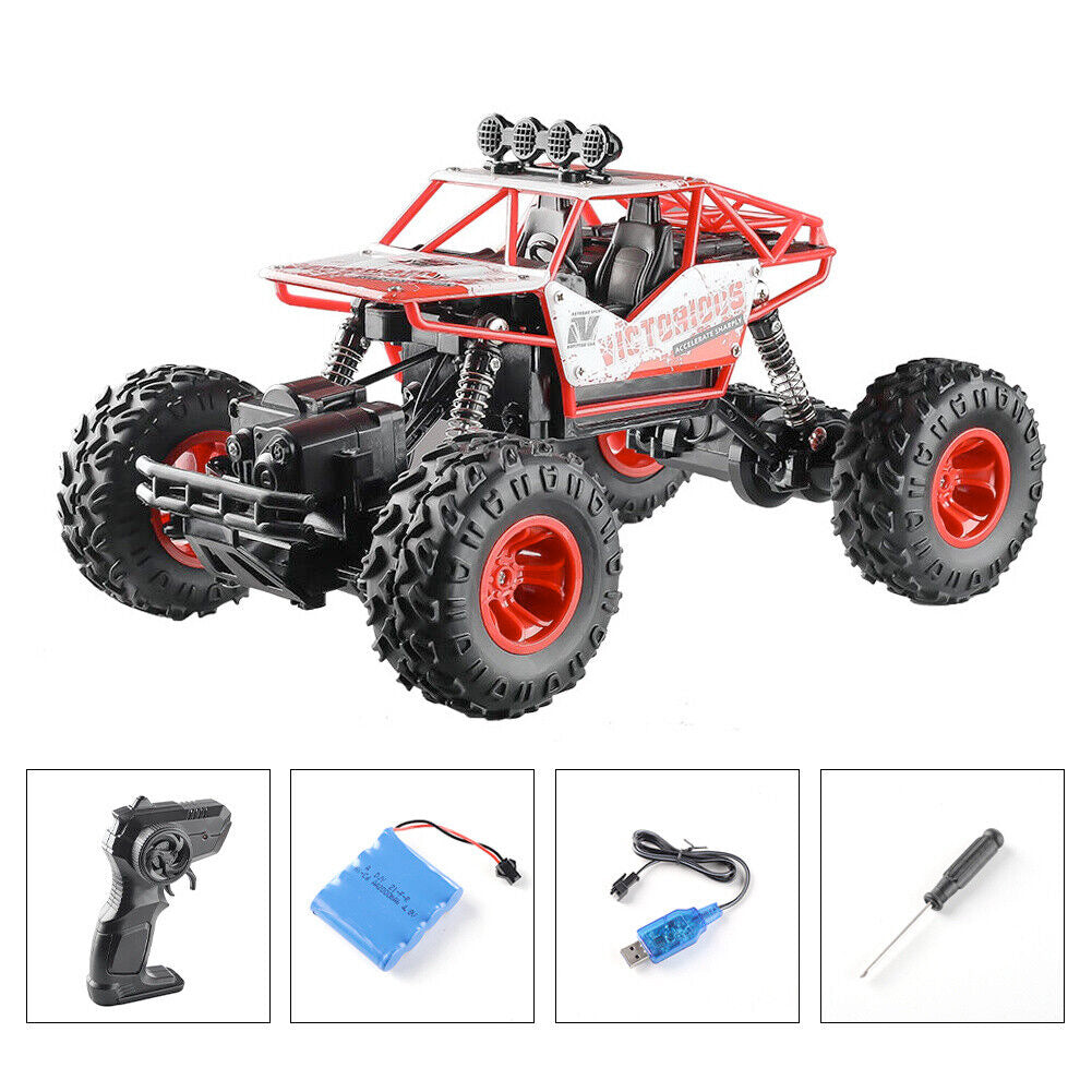 Rock Crawler 4x4 Radio-Controlled Monster Truck