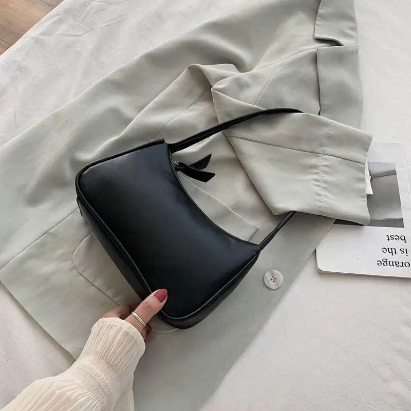Vintage Style Faux Leather Hobo Bag