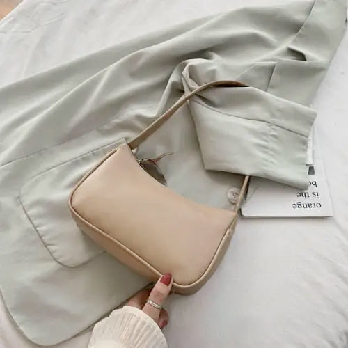 Vintage Style Faux Leather Hobo Bag
