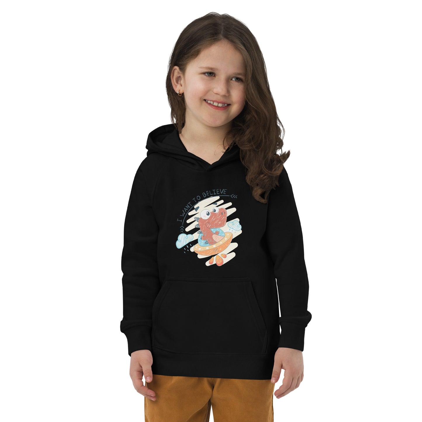 PlayReady Kids Hoodie - Dino UFO Pilot