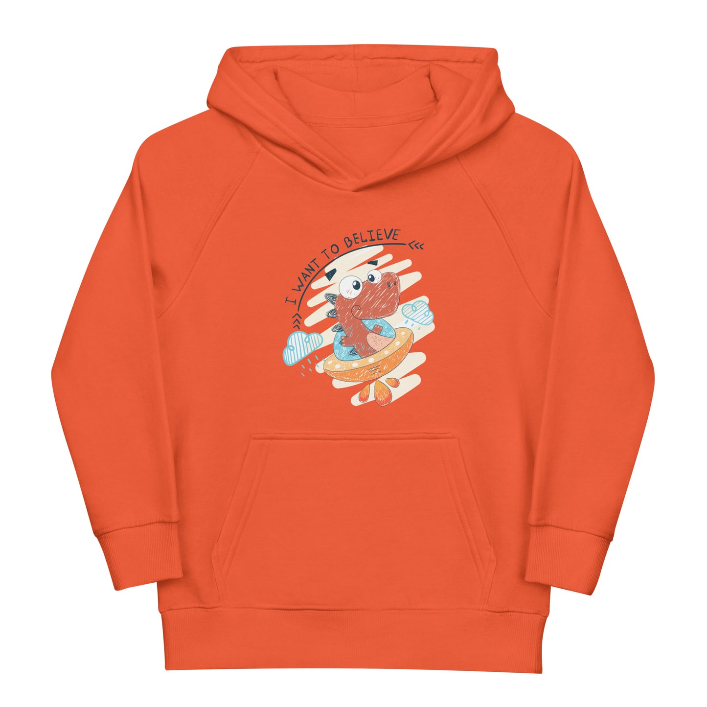 PlayReady Kids Hoodie - Dino UFO Pilot
