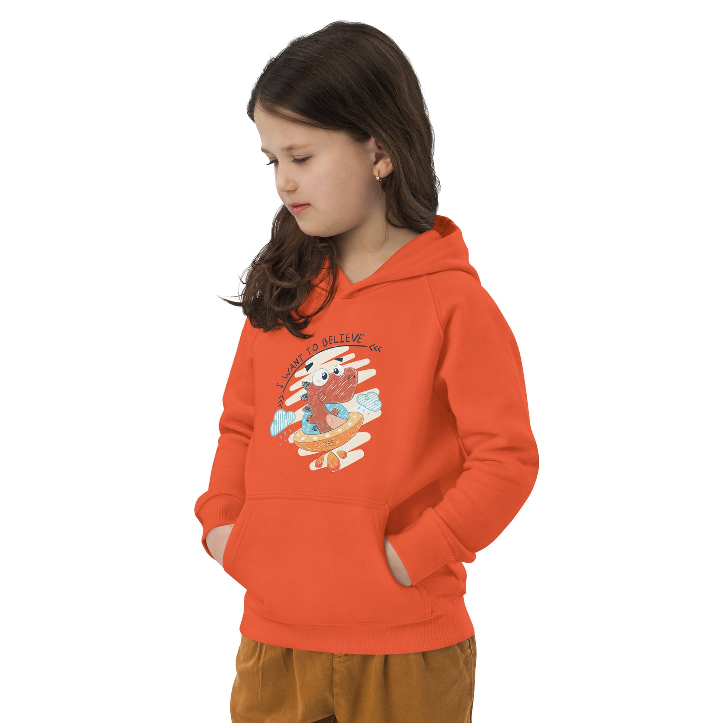 PlayReady Kids Hoodie - Dino UFO Pilot