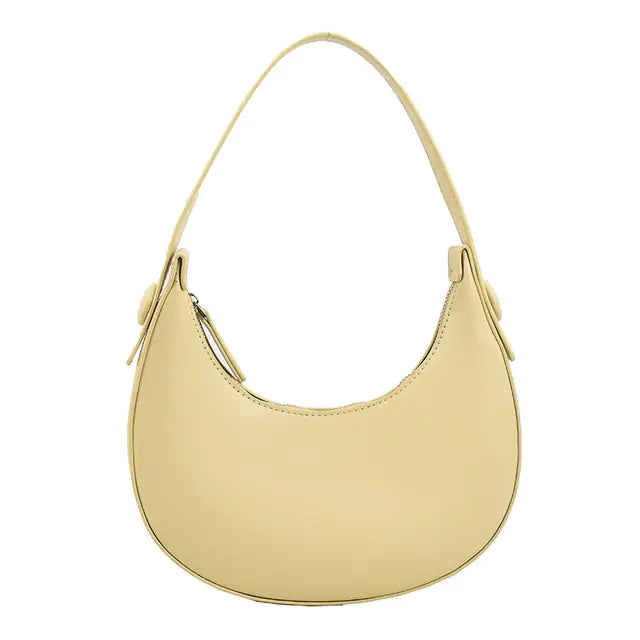 Wayfarer Faux Leather Hobo Shoulder Bag