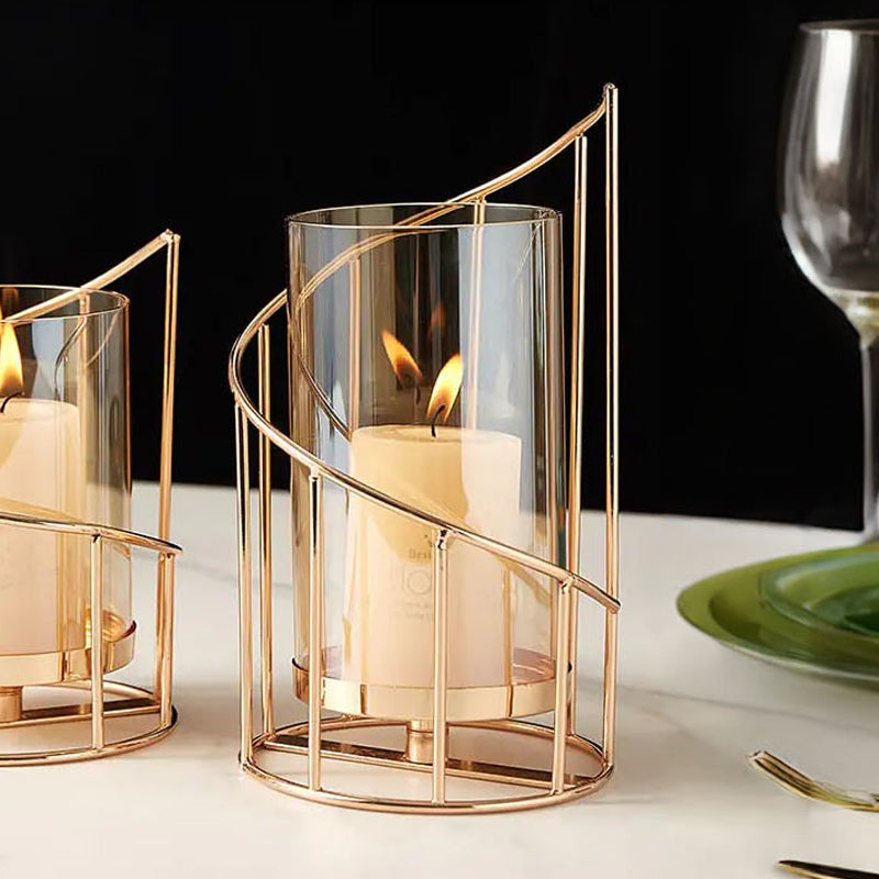 Spiral Elegance Candle Holder