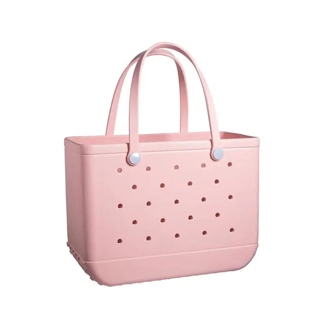 SunSplash Easy-Clean Rubber Beach Bag