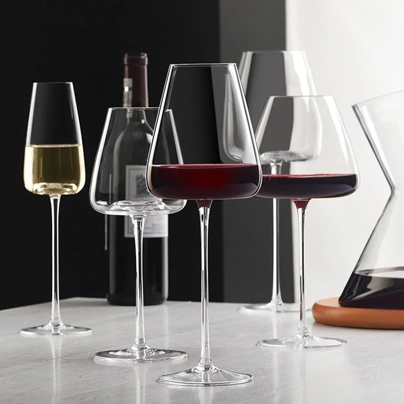 Burgundy & Bordeaux Wine Glasses Set