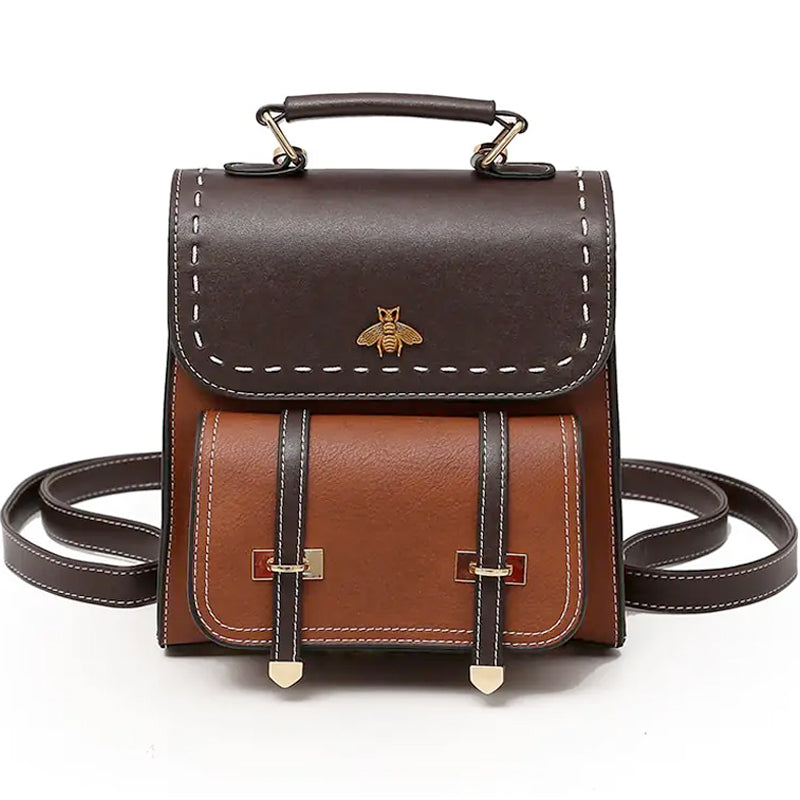 Vintage Vogue Panelled Backpack