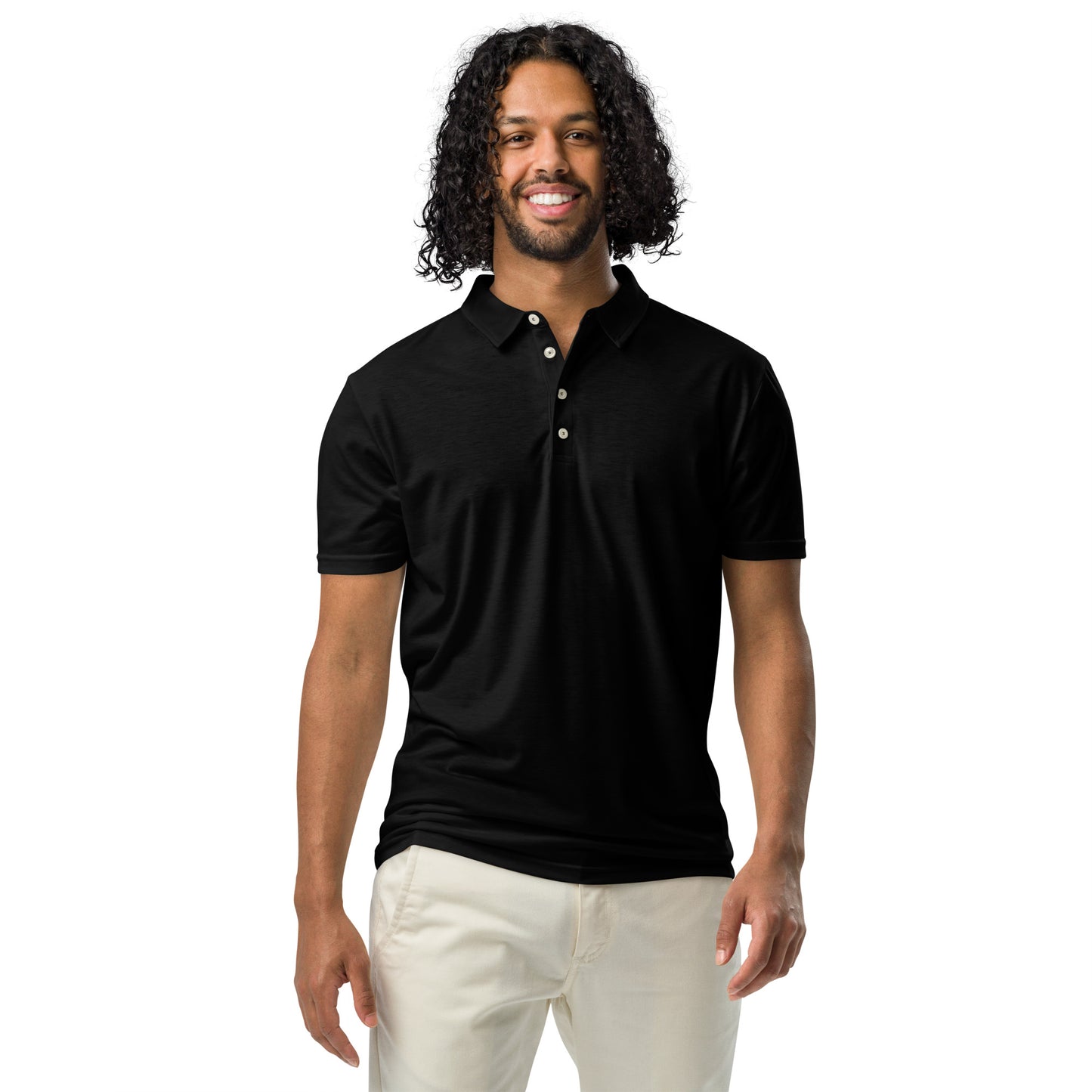 Contour Polo Slim Fit - Midnight Black