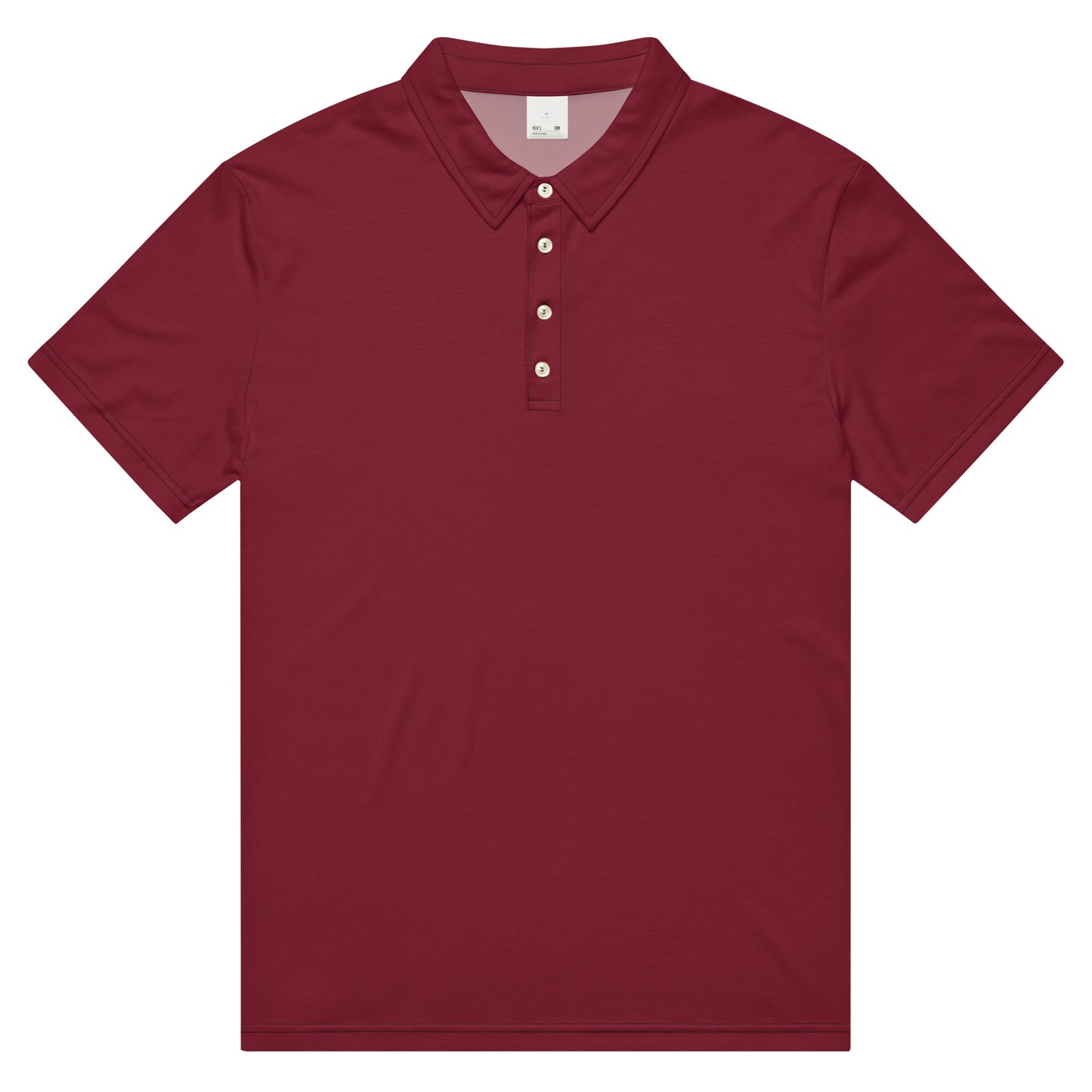 Contour Polo Slim Fit - Deep Burgundy