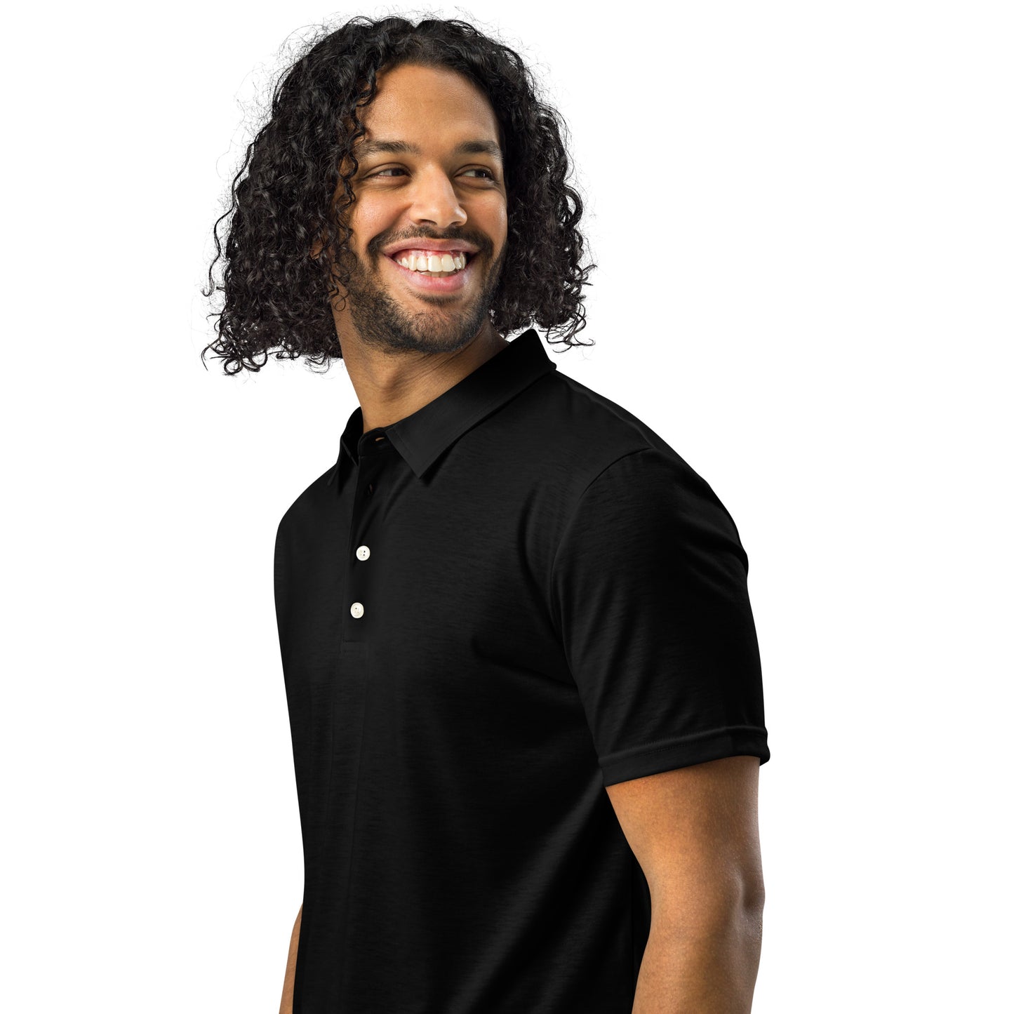 Contour Polo Slim Fit - Midnight Black