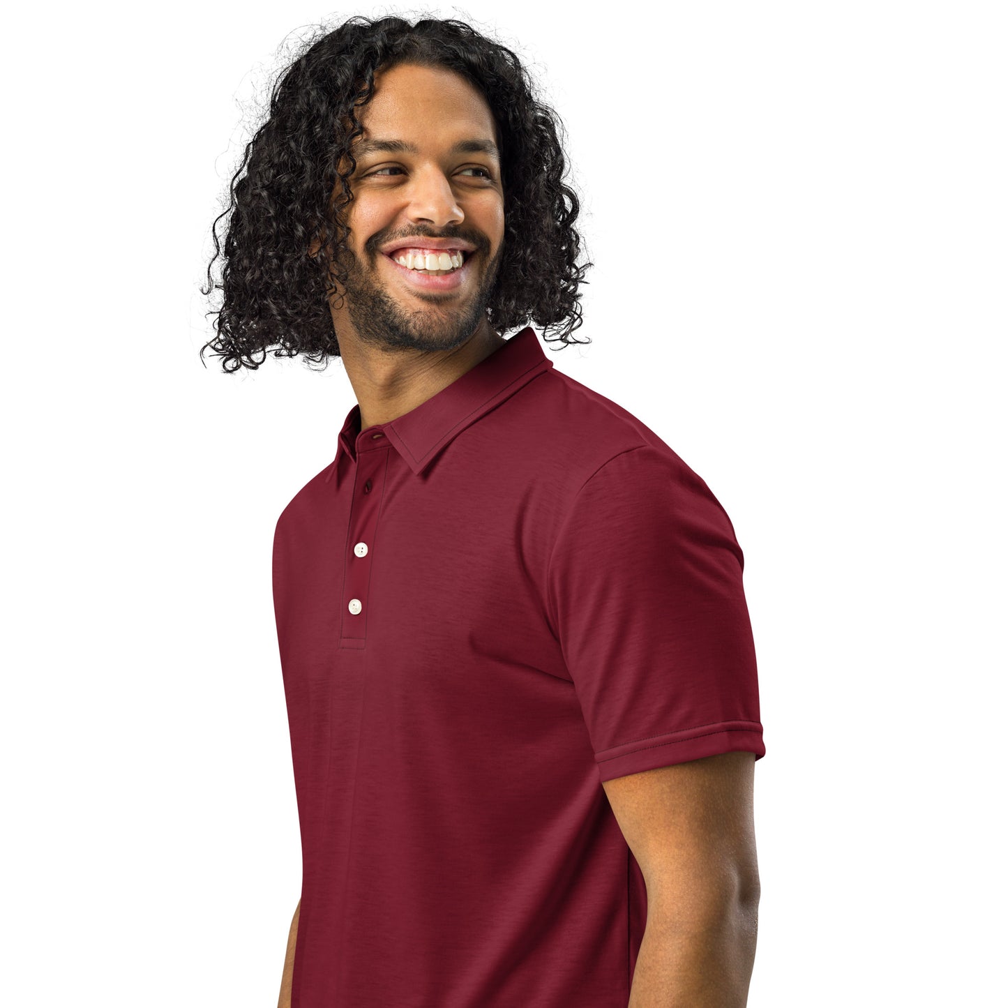 Contour Polo Slim Fit - Deep Burgundy