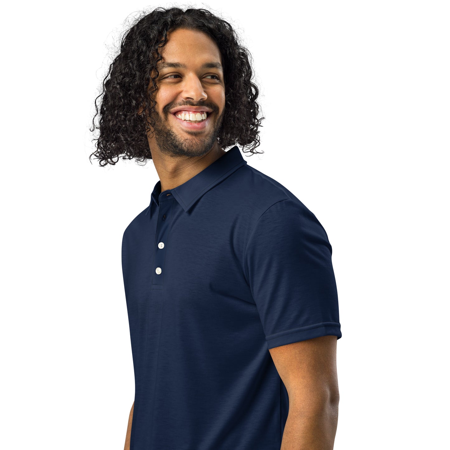 Contour Polo Slim Fit - Marineblau