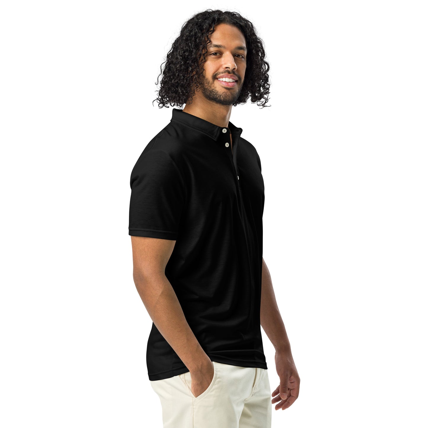 Contour Polo Slim Fit - Midnight Black