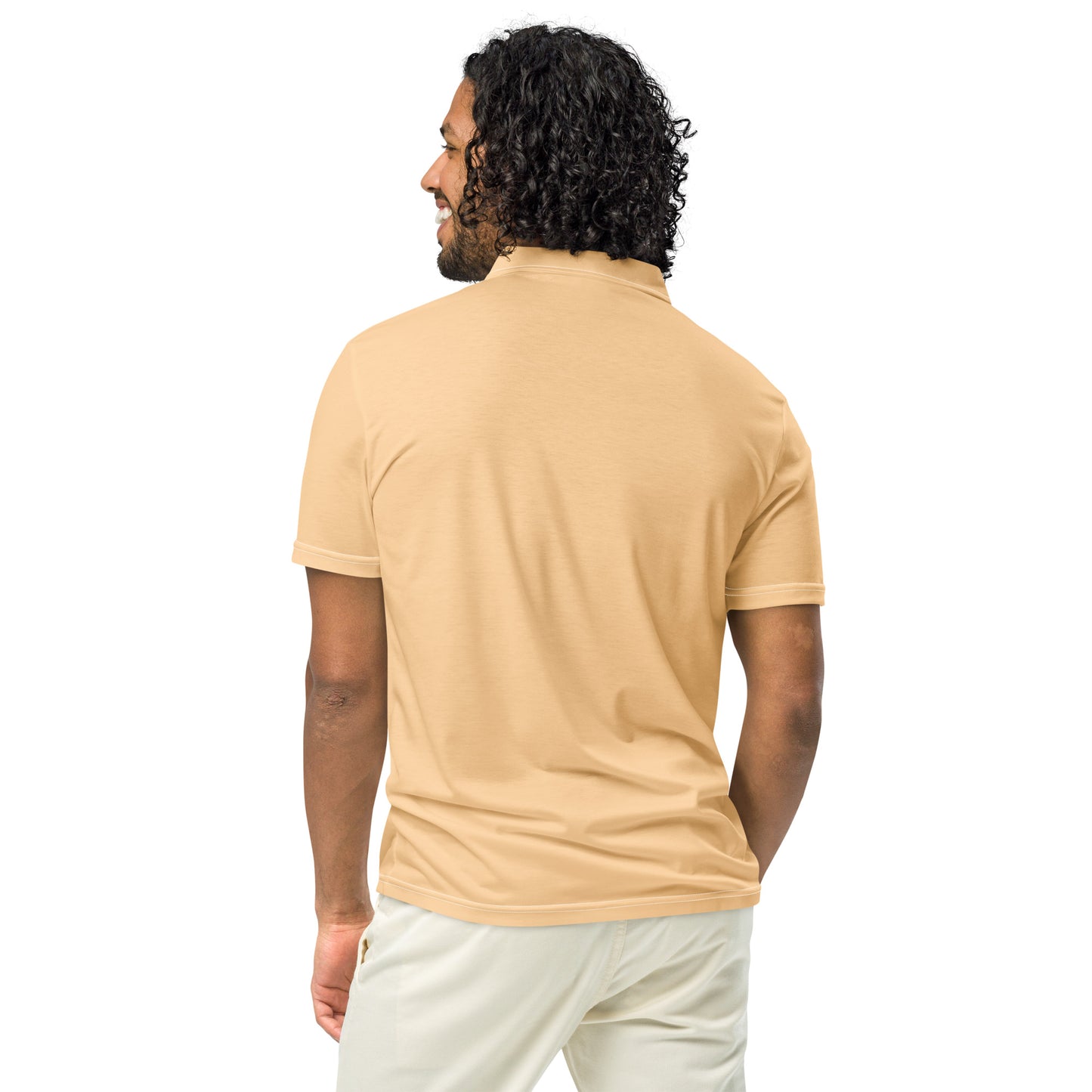 Contour Polo Slim Fit - Papaya