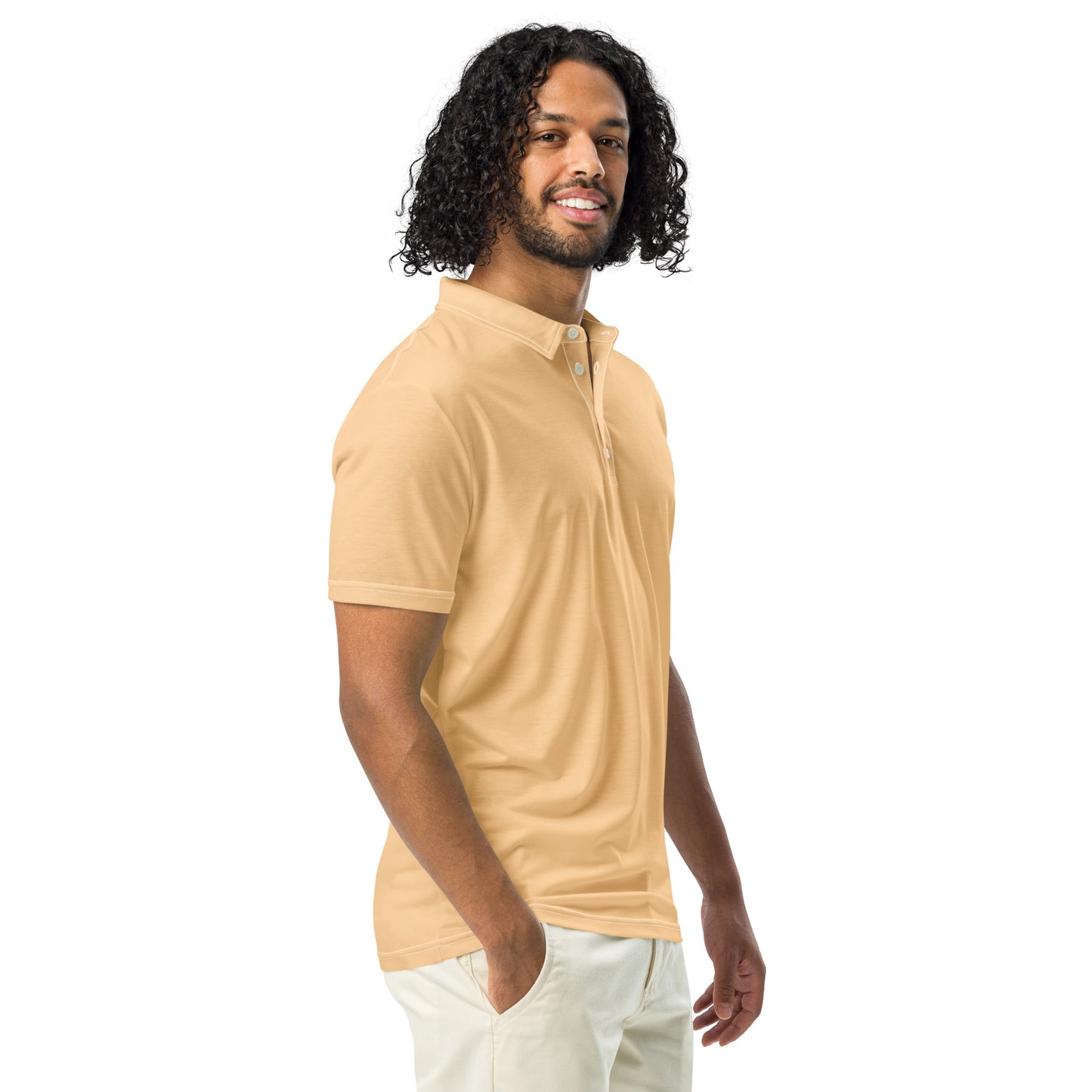 Contour Polo Slim Fit - Papaya