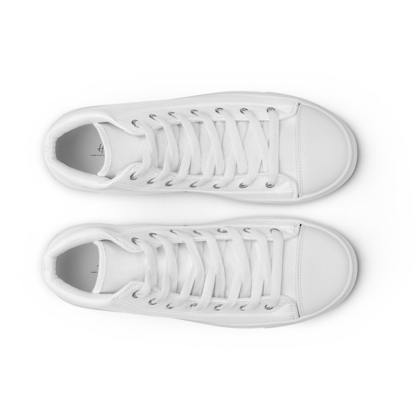 Men’s high top canvas shoes - Arctic White