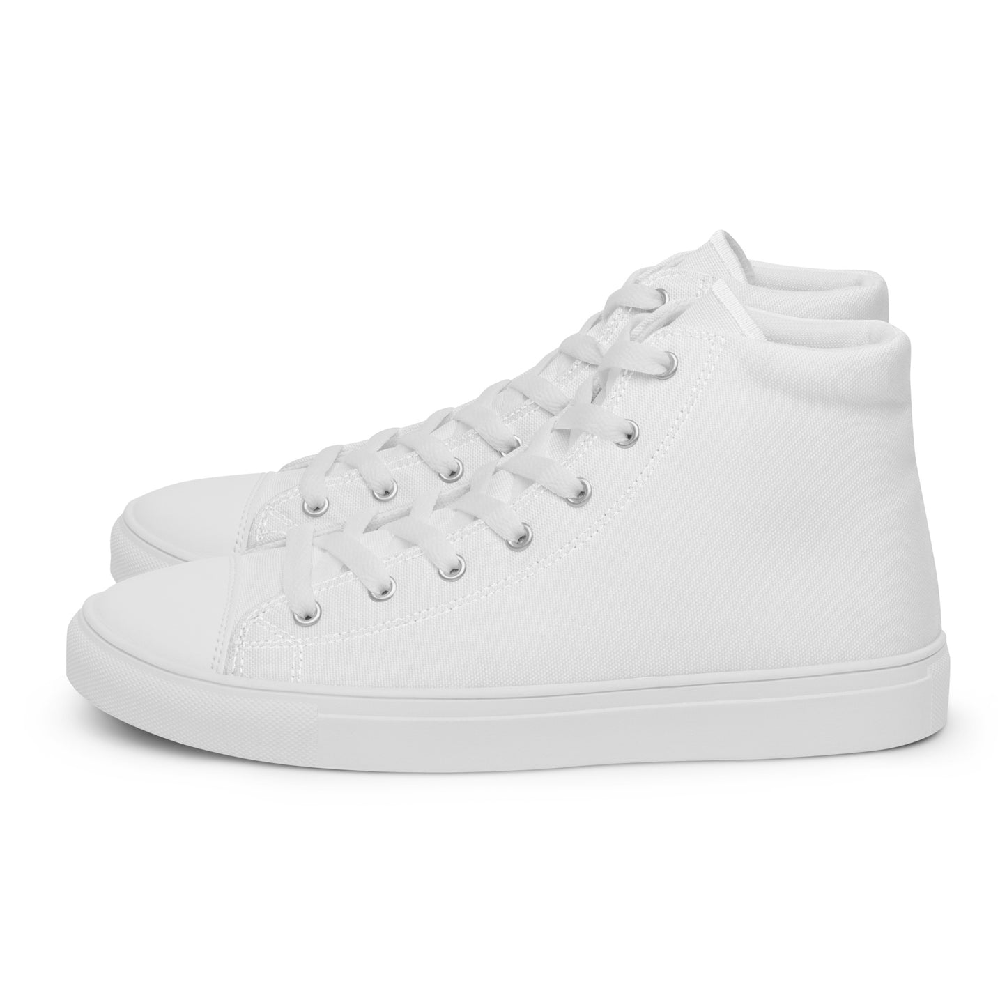 Men’s high top canvas shoes - Arctic White