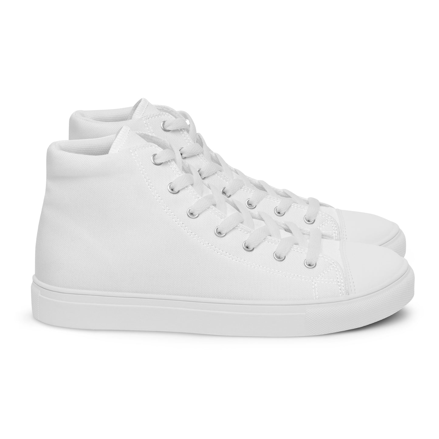 Men’s high top canvas shoes - Arctic White