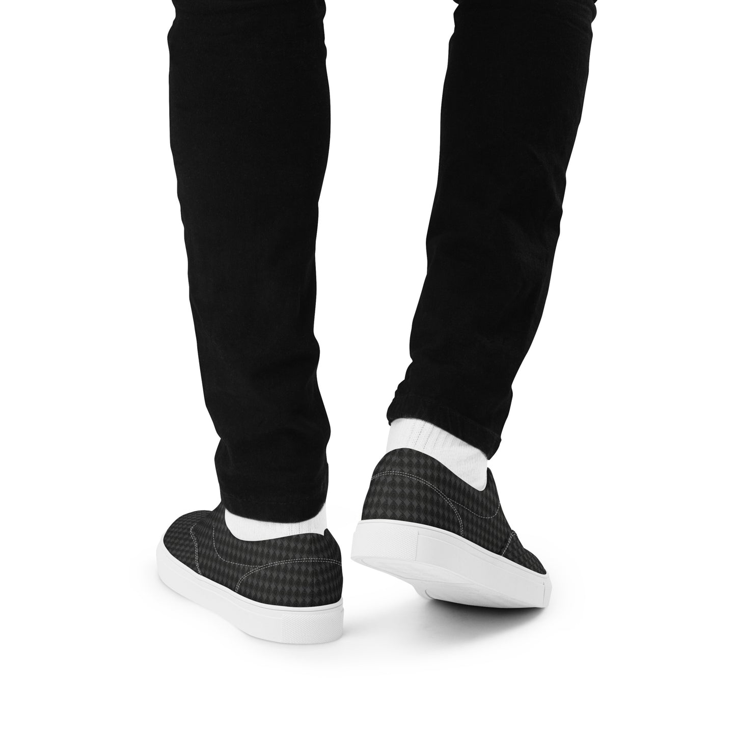 Men’s lace-up canvas shoes - Black Diamond