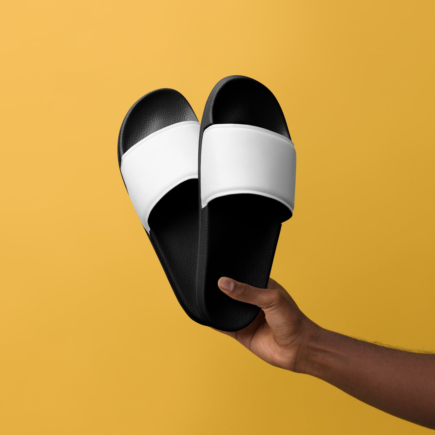 Men's Comfort sliders - Arctic White