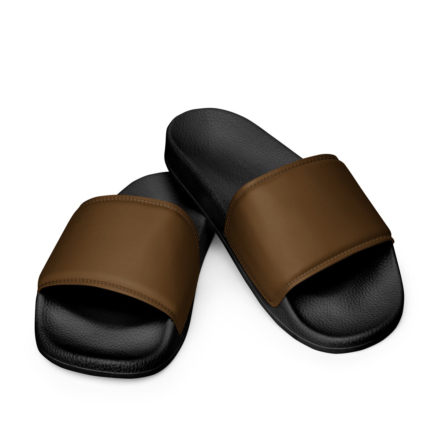 Men's Comfort sliders - Whiskey Brown