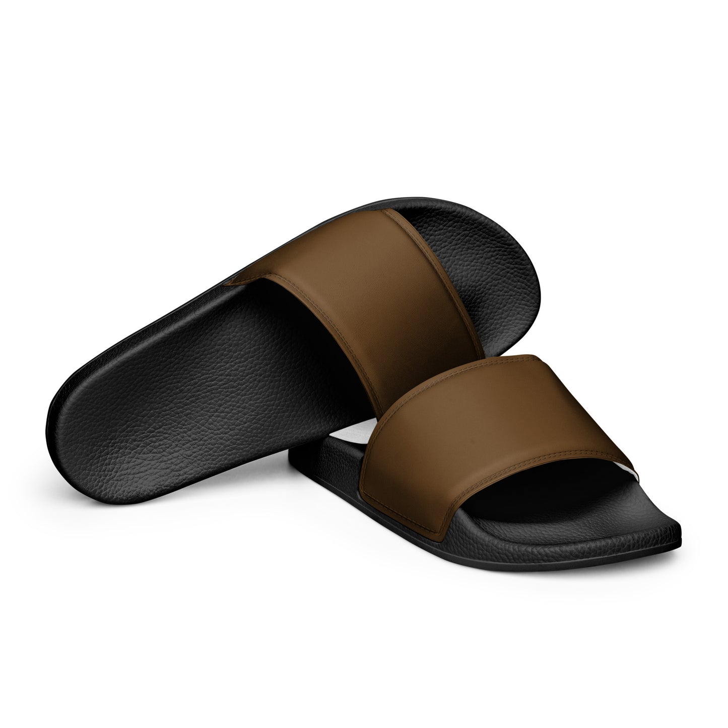 Men's Comfort sliders - Whiskey Brown