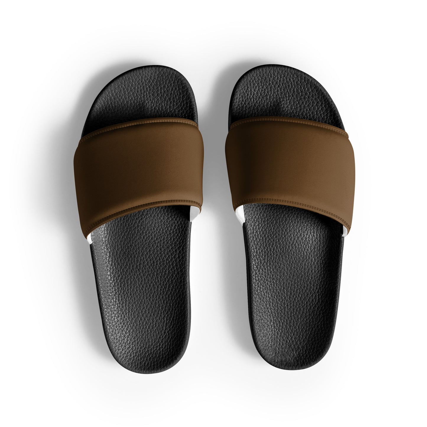 Men's Comfort sliders - Whiskey Brown