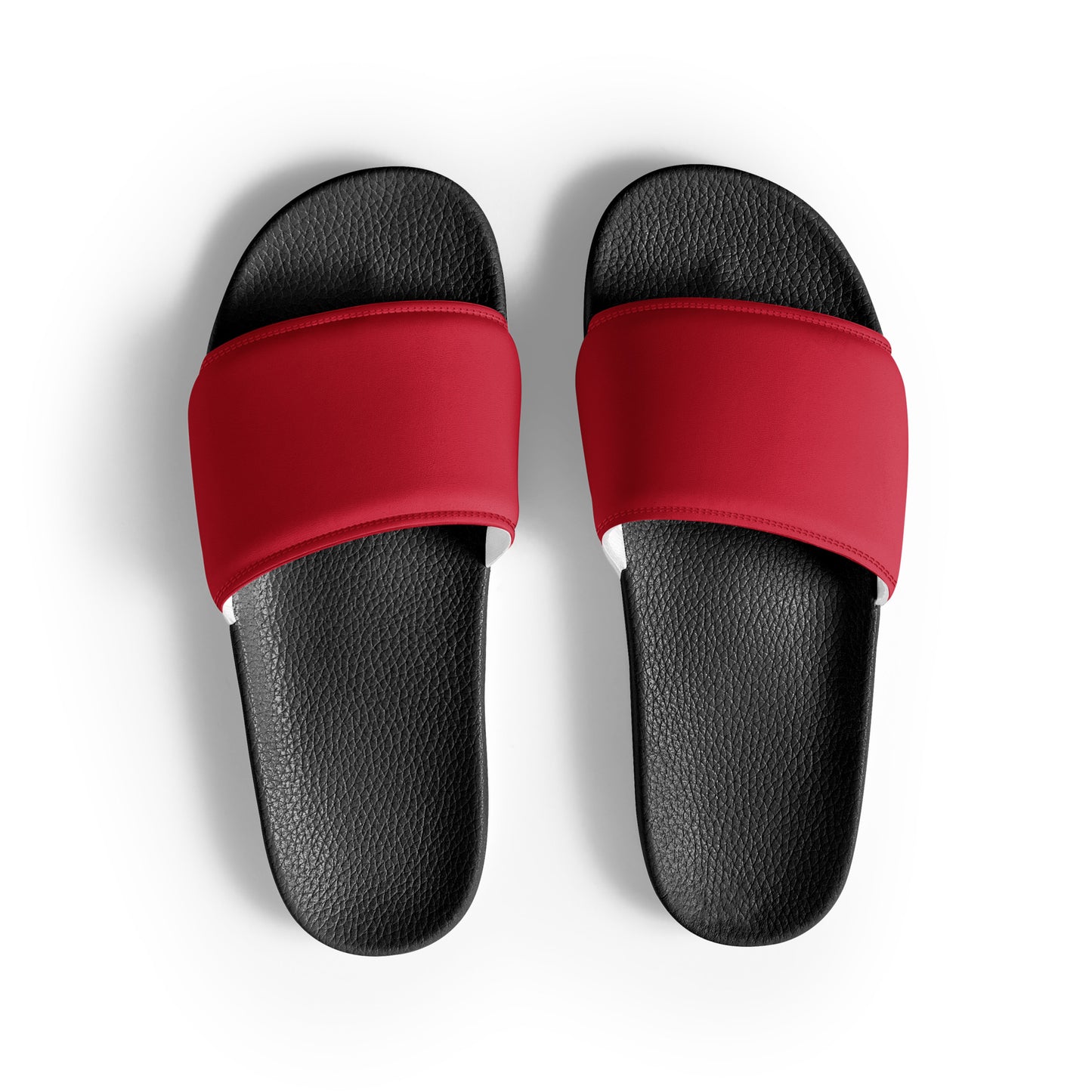 Men's Comfort sliders - Firebrick Red