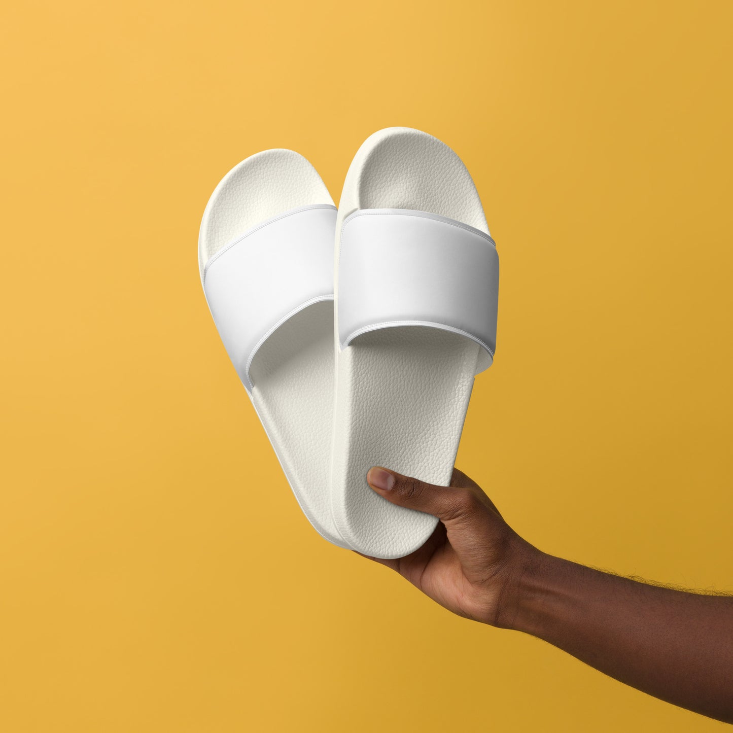 Men's Comfort sliders - Arctic White