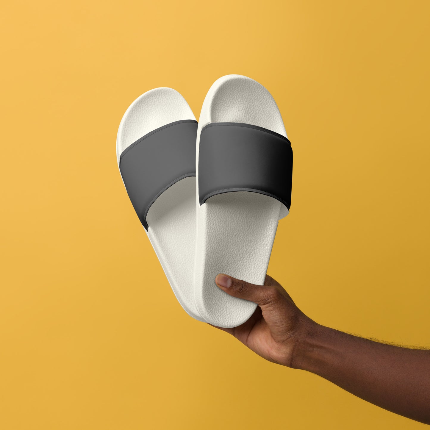 Men's Comfort sliders - Steel Grey