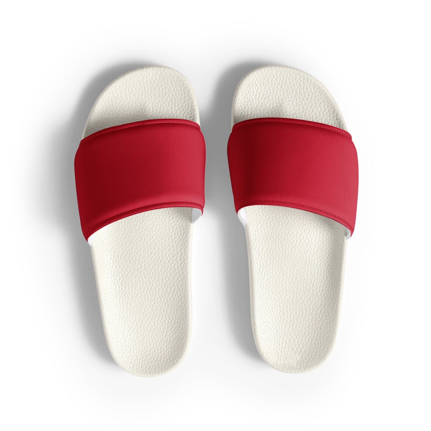 Men's Comfort sliders - Firebrick Red