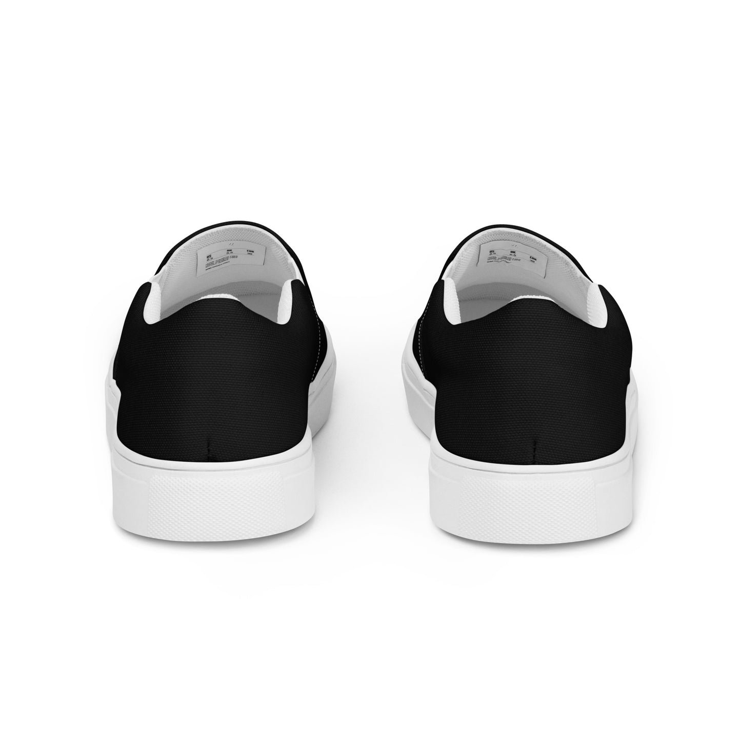 Herren-Slipper aus Segeltuch - Klassisch Schwarz