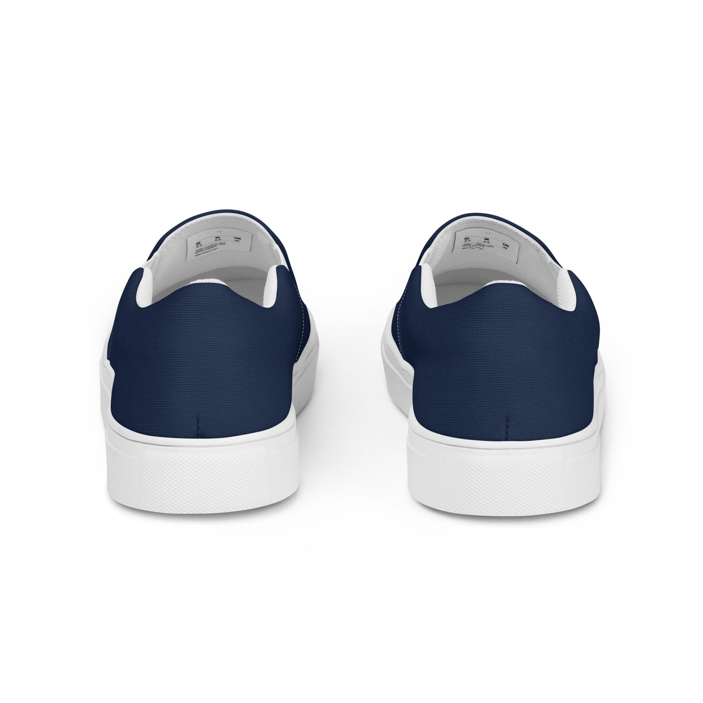 Men’s slip-on canvas shoes - Navy Blue