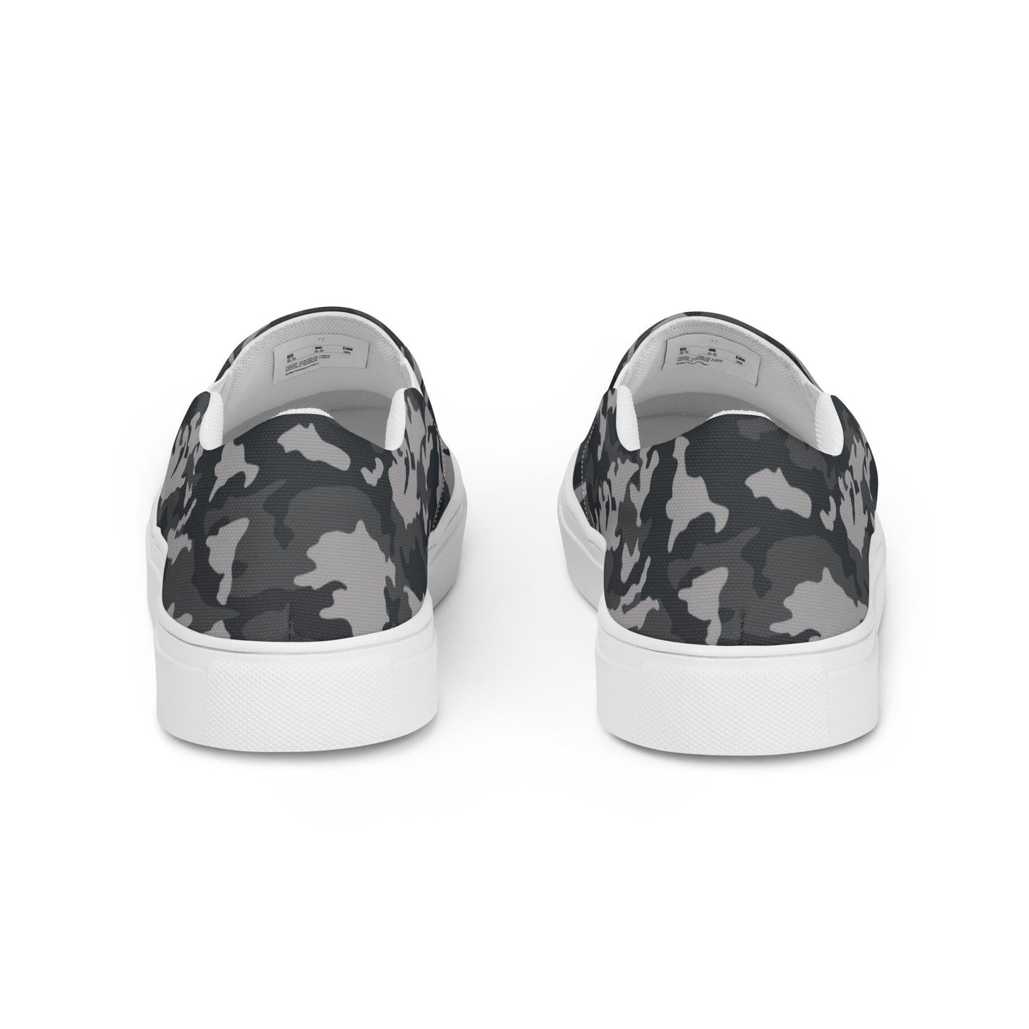 Men’s slip-on canvas shoes - Camo
