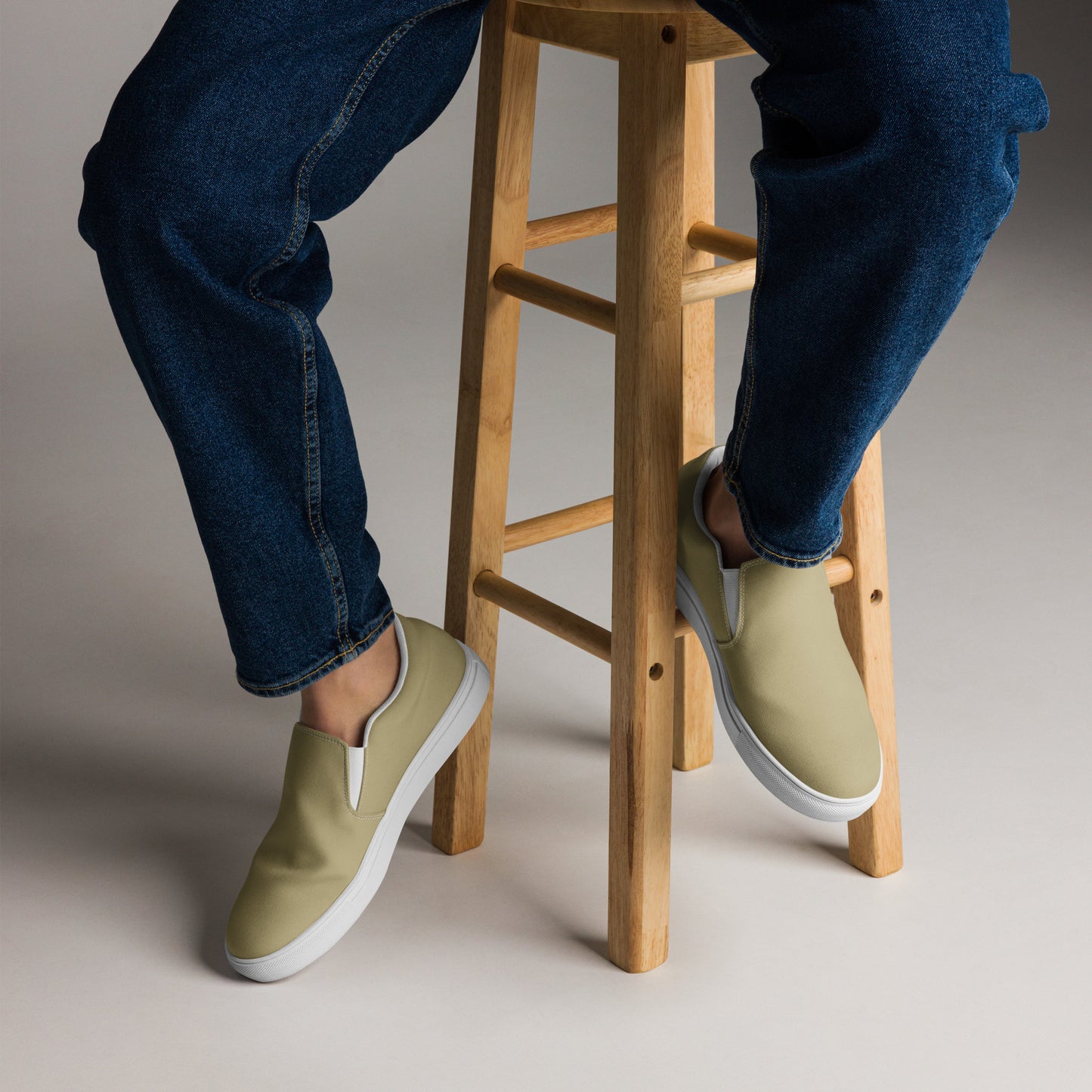 Men’s slip-on canvas shoes - Desert Sand