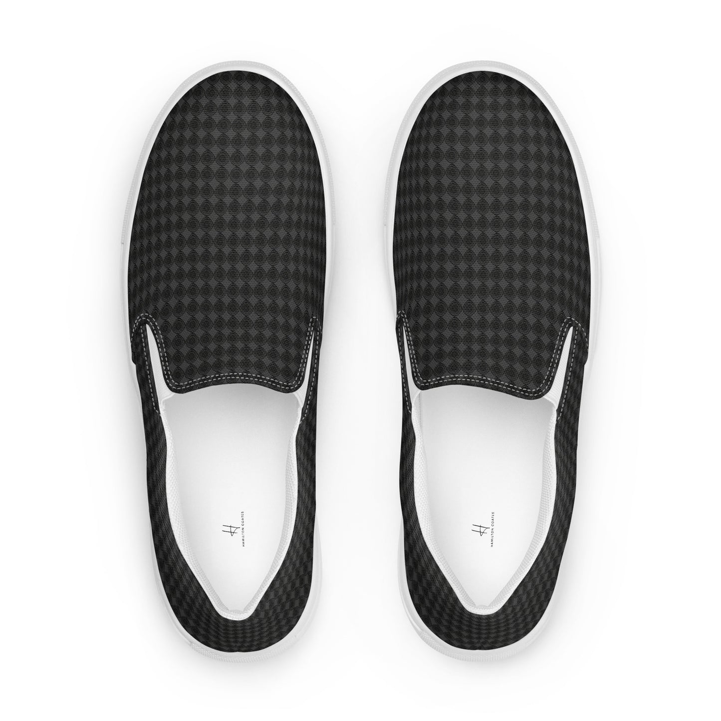 Men’s slip-on canvas shoes - Black Diamond