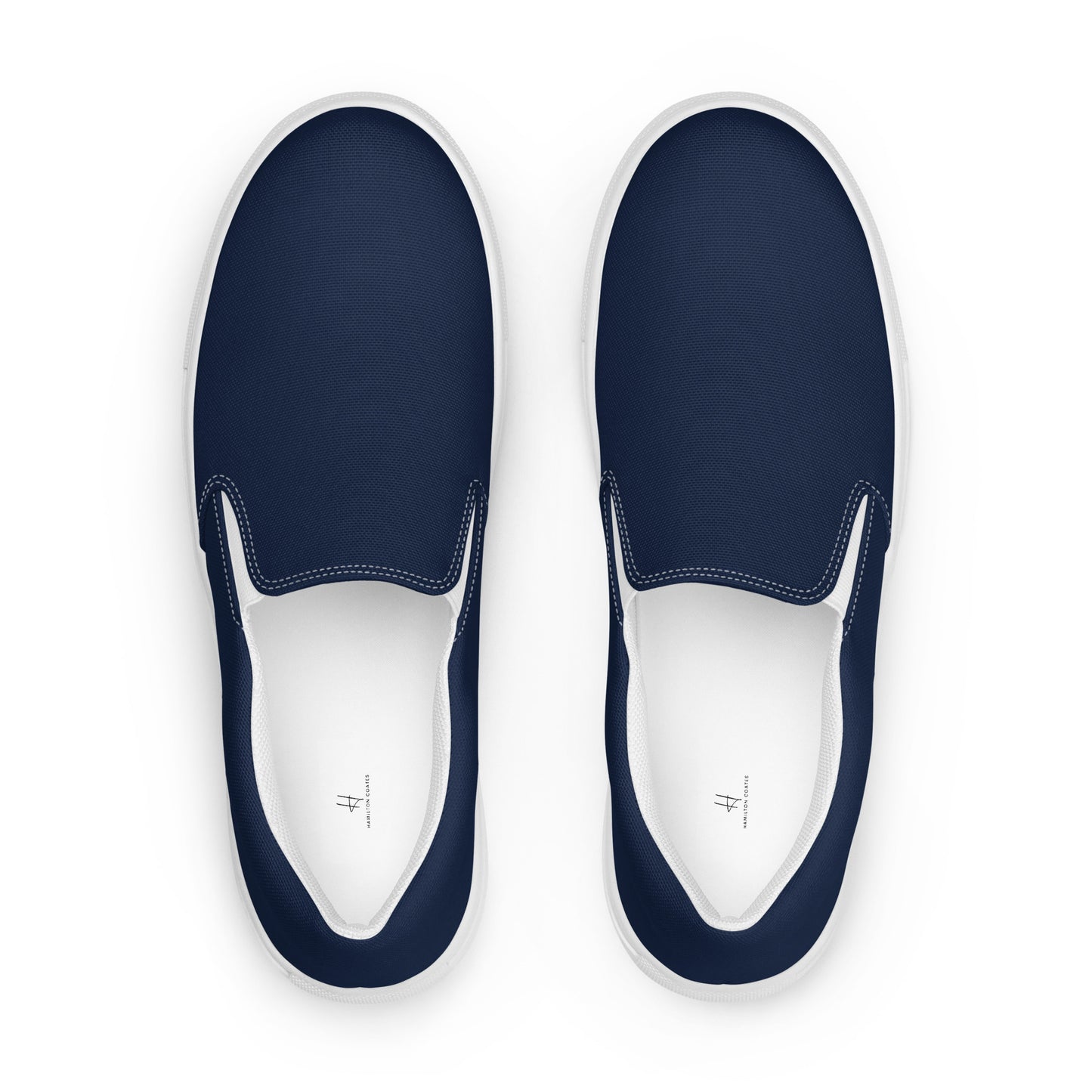 Men’s slip-on canvas shoes - Navy Blue