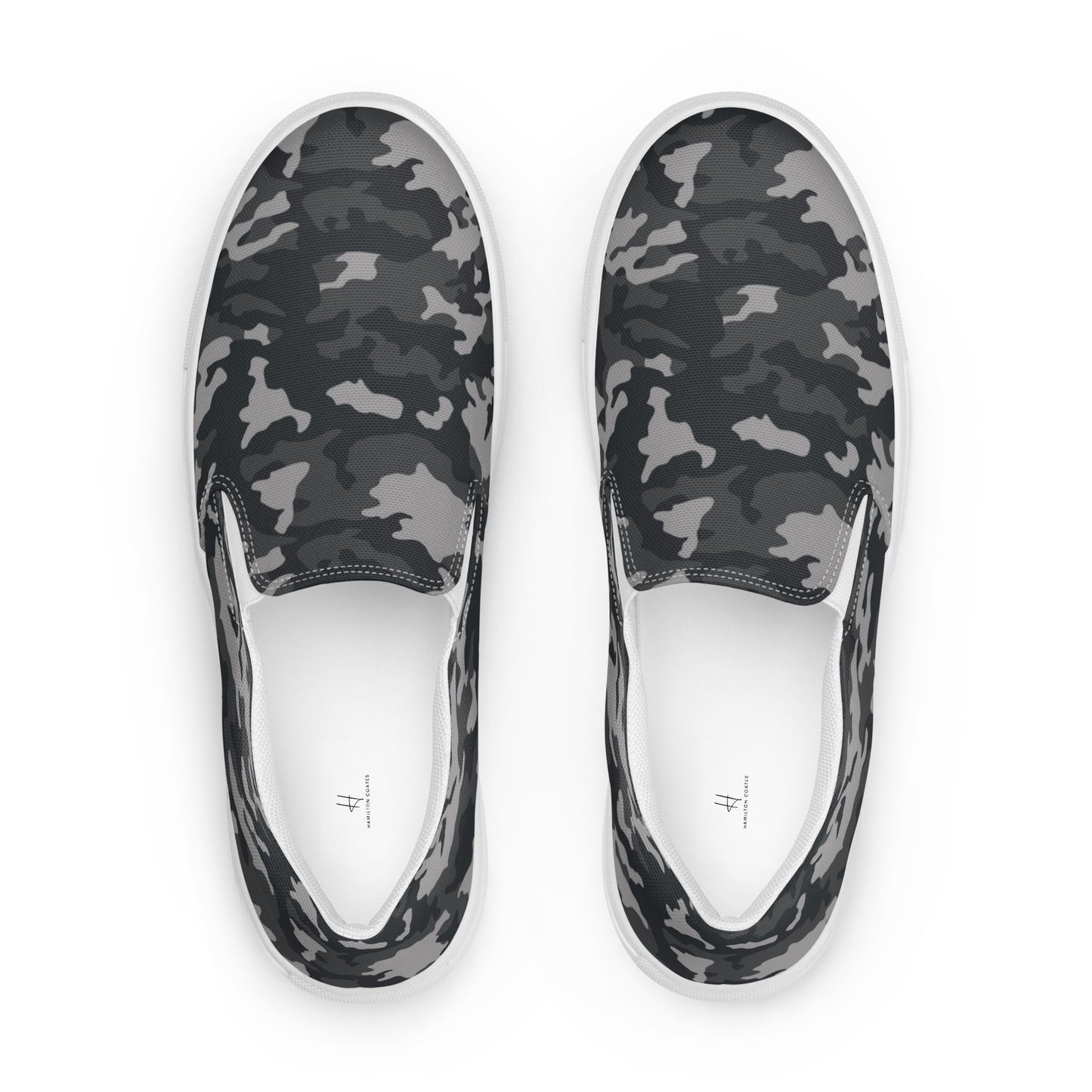 Men’s slip-on canvas shoes - Camo