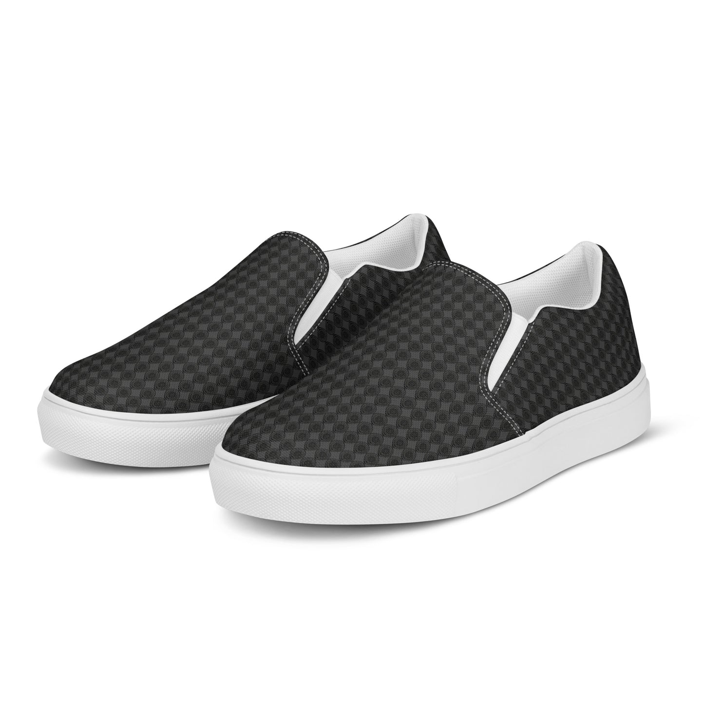 Men’s slip-on canvas shoes - Black Diamond