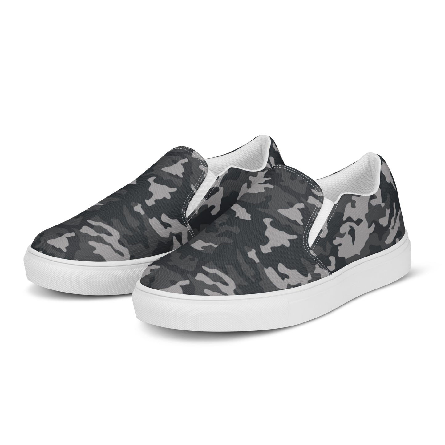 Men’s slip-on canvas shoes - Camo