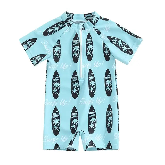 Sun Safe Toddler Rash Guard Swimsuit