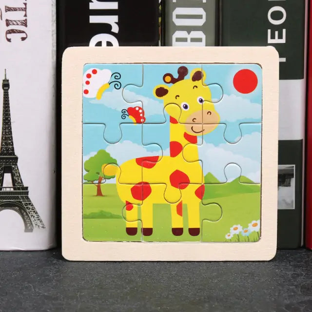 PuzzlePlay チャンキー木製パズル