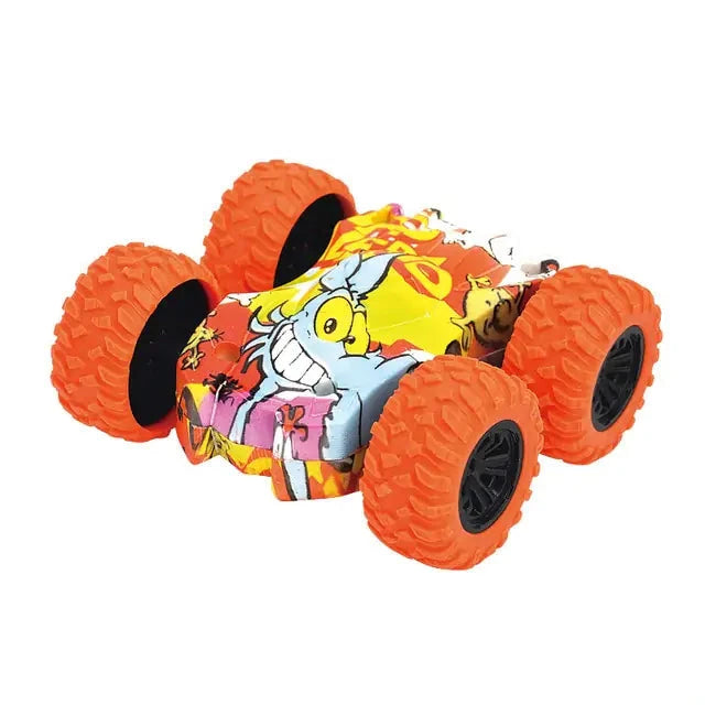 Fun flip inertial 4wd Double-Side Vehicle