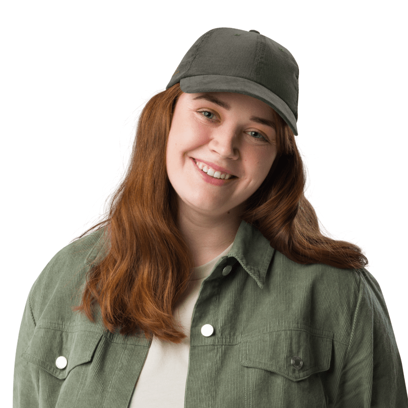 Vintage corduroy cap