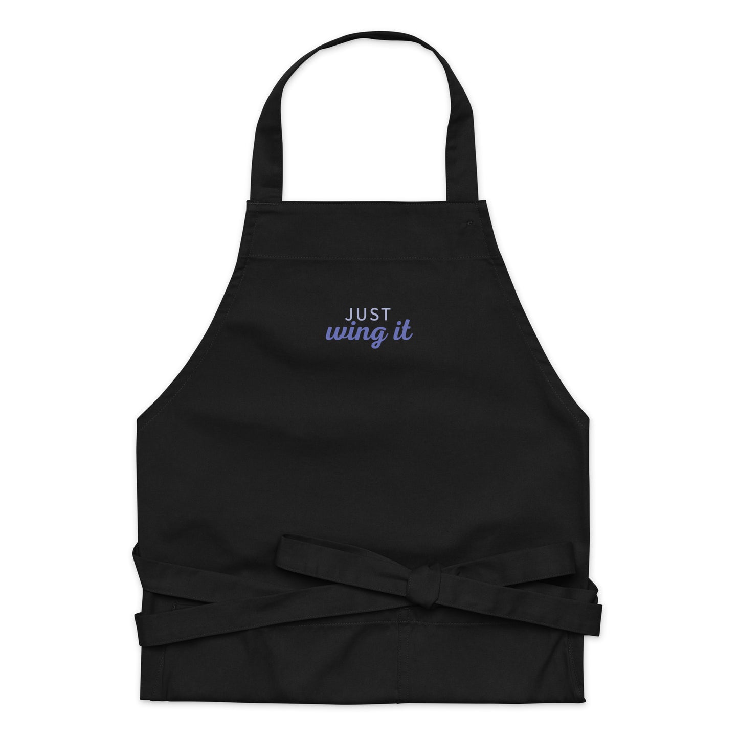 "Just Wing It" Organic cotton apron