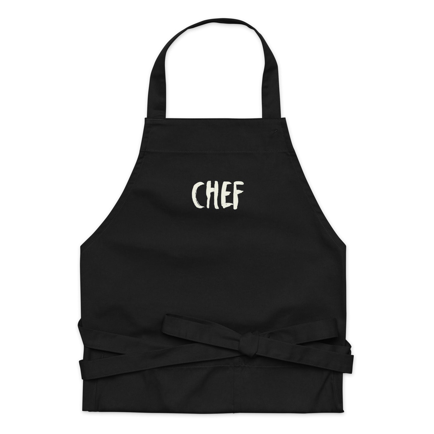 "Chef" Organic cotton apron