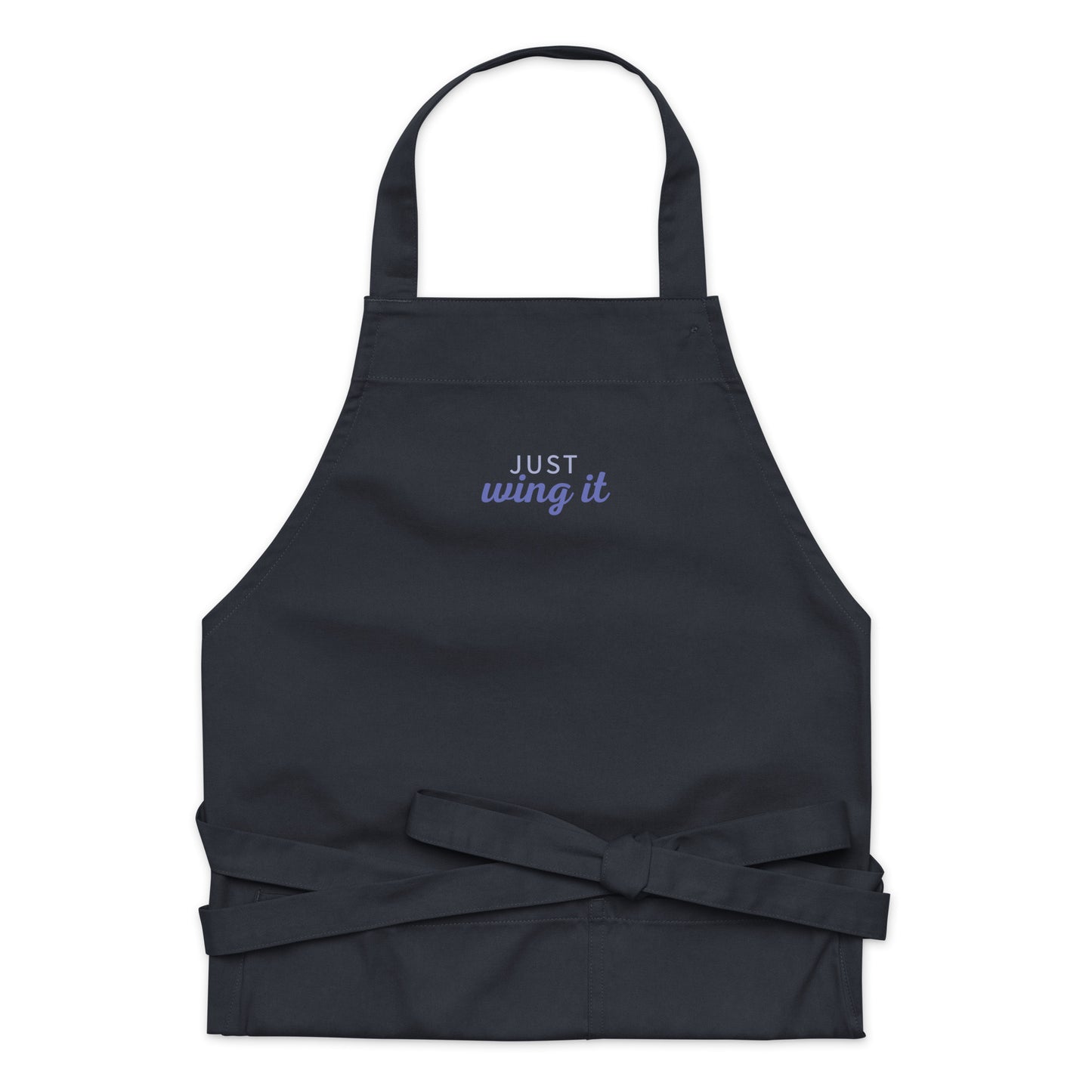 "Just Wing It" Organic cotton apron