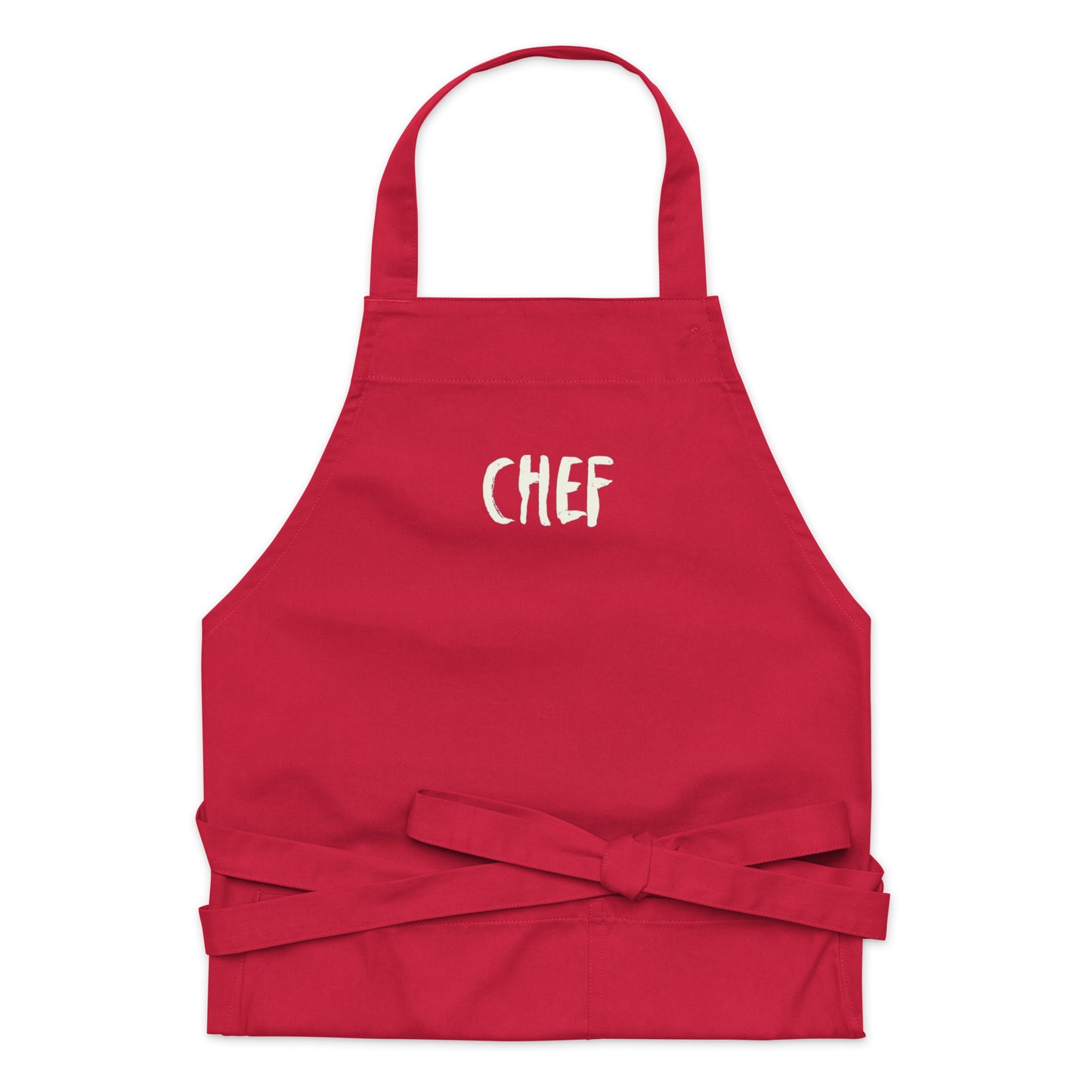 "Chef" Organic cotton apron